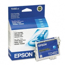 Картридж струйный Epson T0482 синий