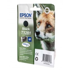 Картридж струйный Epson T1281 черный